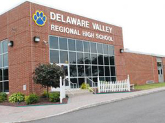 Delaware Valley High School get new electronic scoreboard from orthopedic doctors group