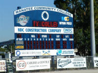 Custom Baseball Scoreboards For Colleges