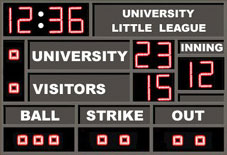 Baseball Scoreboards GM-BS-20STCL