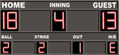 Baseball Scoreboards GM-BS-016