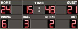 Baseball Scoreboards GM-BS-03
