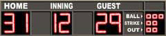 Baseball Scoreboards GM-BS-08