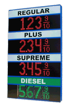 Santech Replacement Gas Price Changers