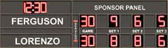 Tennis Scoreboards GM-TN-08