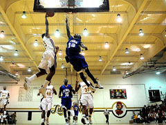 How exciting is a new high school electronic scoreboard? VERY!