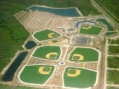 Sports Park gets a facelift with new electronic scoreboard and welcomes Tampa Bay Rays