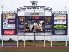 High-Tech scoreboard