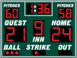 Baseball scoreboards GM-BS-07