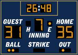 Baseball scoreboards GM-BS-09