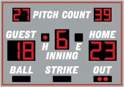 Baseball scoreboards GM-BS-10
