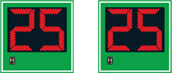 Football scoreboards GM-HC-01